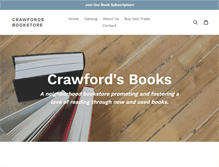 Tablet Screenshot of jcrawfordbooks.com